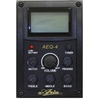 Aria AK-30CE Natural Chitarra Classica Elettrificata_3