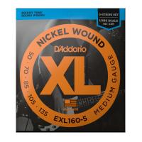 D'Addario EXL160-5 50-135 Medium Long Scale Muta di corde per basso