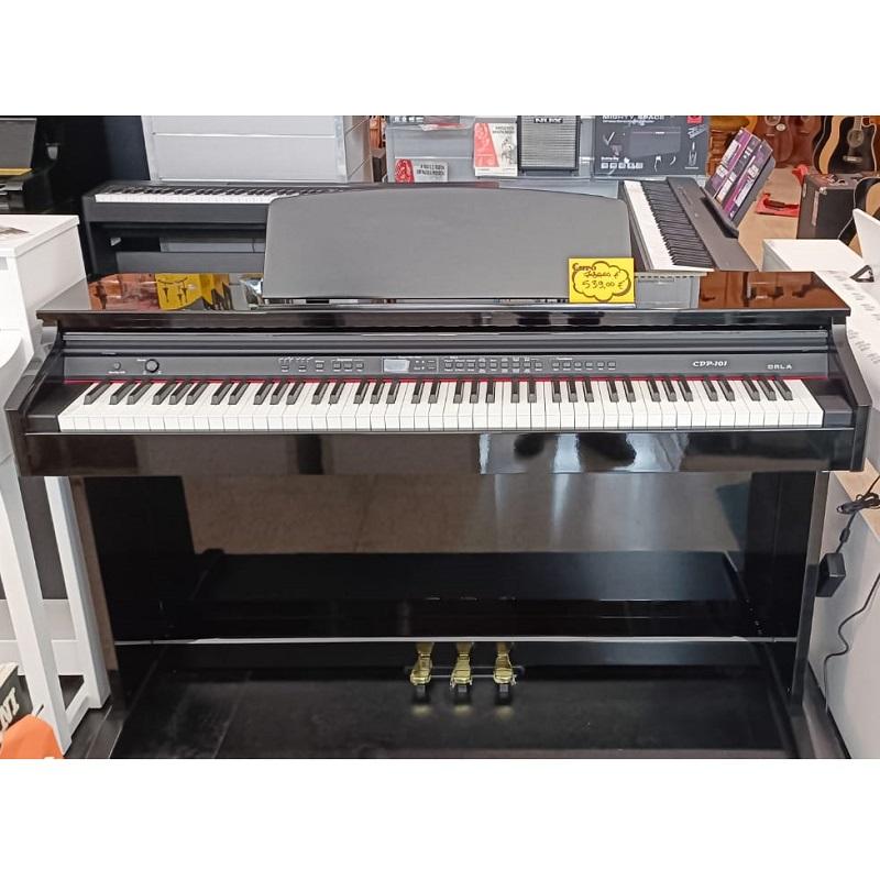 Orla CDP101 Laccato Nero Lucido Pianoforte Digitale B-STOCK