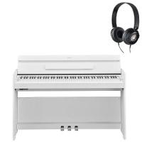 Yamaha YDP S55 WH White Arius Pianoforte Digitale NUOVO ARRIVO con Cuffie Yamaha in Omaggio