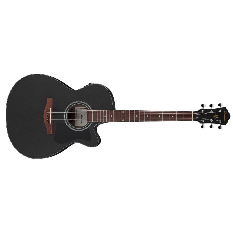 Ibanez VC44CE WK Weathered Black Open Pore Chitarra Acustica Elettrificata