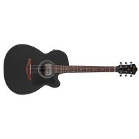 Ibanez VC44CE WK Weathered Black Open Pore Chitarra Acustica Elettrificata