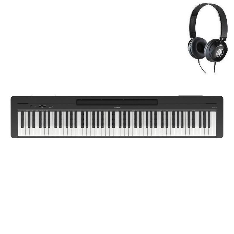 Yamaha P-145BT Black Pianoforte Digitale con Cuffie NOVITA'
