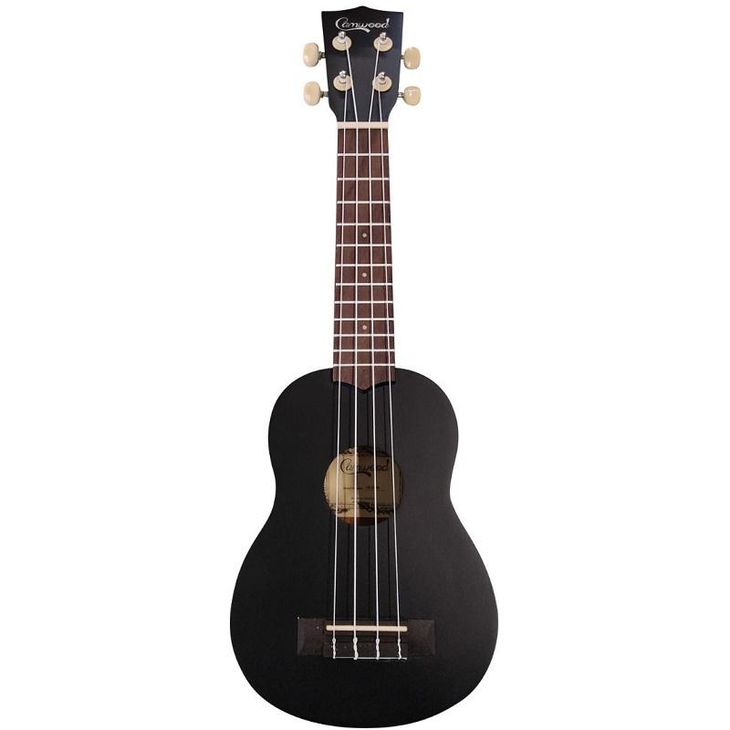 Camwood UK-21 BK Nero Ukulele Soprano