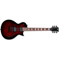 ESP Ltd EC256QM See Thru Black Cherry Sunburst Chitarra Elettrica