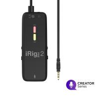 IK Multimedia iRig Pre 2 Interfaccia per microfono per Iphone, Ipad e Android