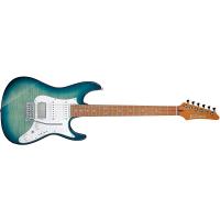 Ibanez AZ22S1F TXB Transparent Turquoise Burst Chitarra Elettrica