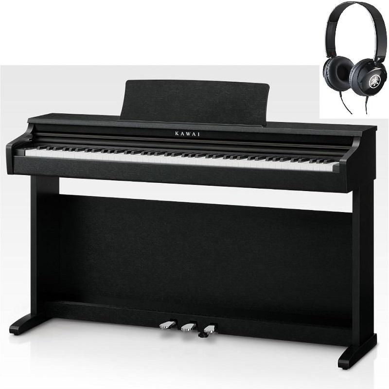 Kawai KDP120B Nero Opaco Pianoforte Digitale con Cuffie Yamaha HPH50 in Omaggio NUOVO ARRIVO