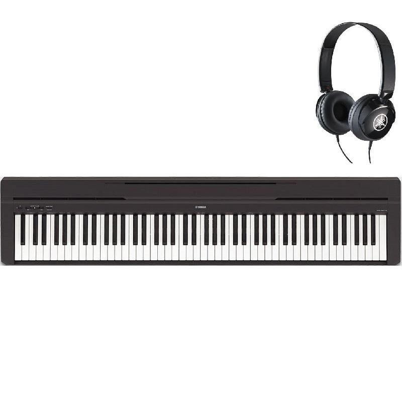 Yamaha P45 Pianoforte Digitale con Cuffie Yamaha HPH 50