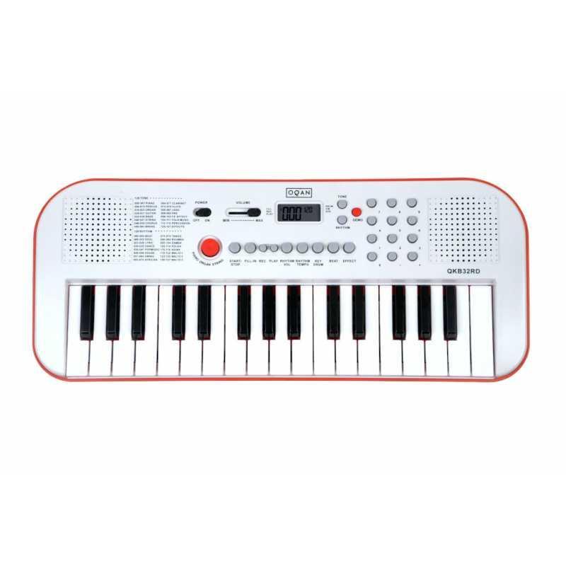 Oqan QKB32RD Rosso 32 Tasti Tastiera Portatile
