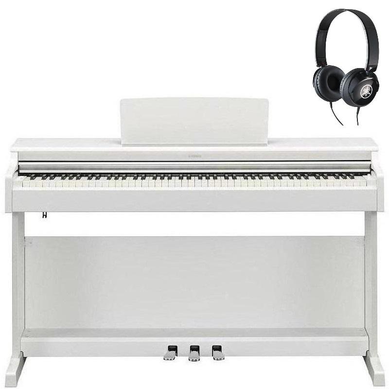 Yamaha YDP165WH White Bianco Opaco Arius Pianoforte Digitale + Cashback + Cuffie