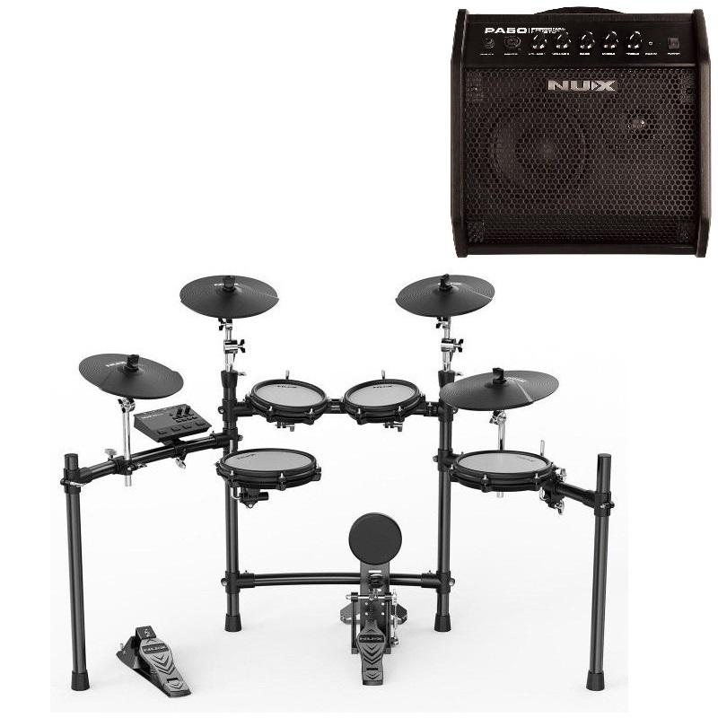 Nux DM-310 Batteria elettronica all mesh + NUX PA-50 Personal Monitor