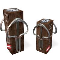 Gewa Original Schwarz Scacciapensieri 82mm Laccatura Colorata