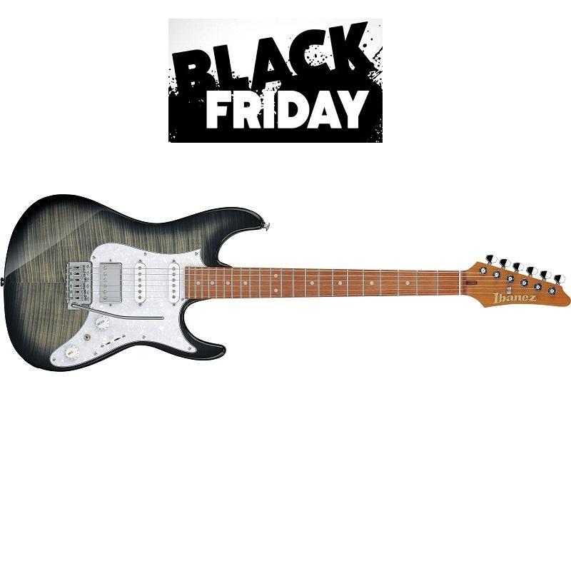Ibanez AZ22S1F TKS Transparent Black Sunburst - Black Friday