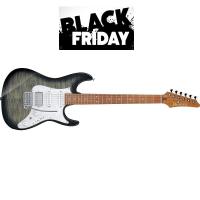 Ibanez AZ22S1F TKS Transparent Black Sunburst - Black Friday
