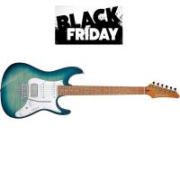 Ibanez AZ22S1F TXB Transparent Turquoise Burst - Black Friday