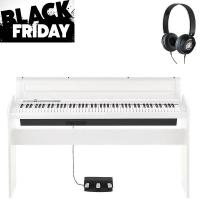 KORG LP180 WH Bianco Pianoforte digitale con Cuffie Yamaha HPH50 in omaggio! Black Friday