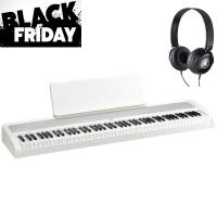KORG B2 WH Bianco Pianoforte digitale con Cuffie in Omaggio! Black Friday