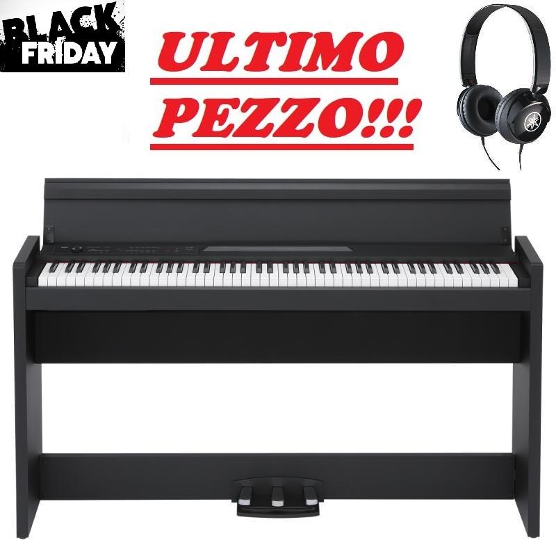 Korg LP380 Black Pianoforte Digitale con Cuffie in omaggio! ULTIMO PEZZO