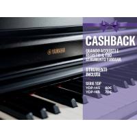 Yamaha YDP145WH White Arius + Cuffie Yamaha HPH50 in Omaggio - Pianoforte digitale con Cashback_5
