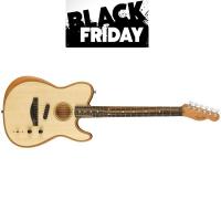Fender American Acoustasonic Telecaster EB Natural MADE IN USA - Black Friday