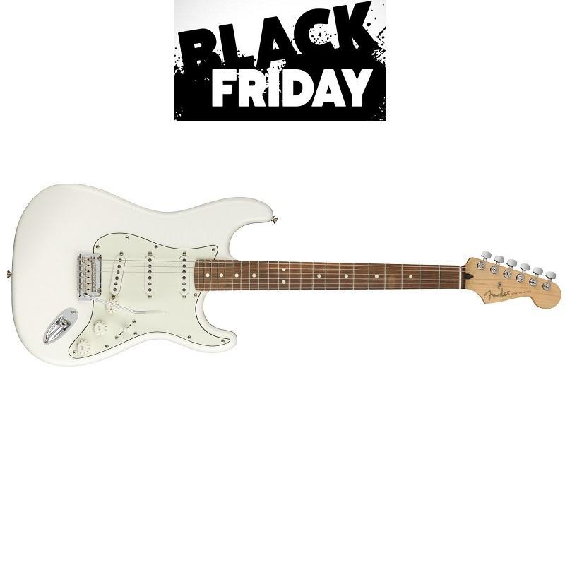 Fender Stratocaster Player PF PWT Polar White - Black Friday