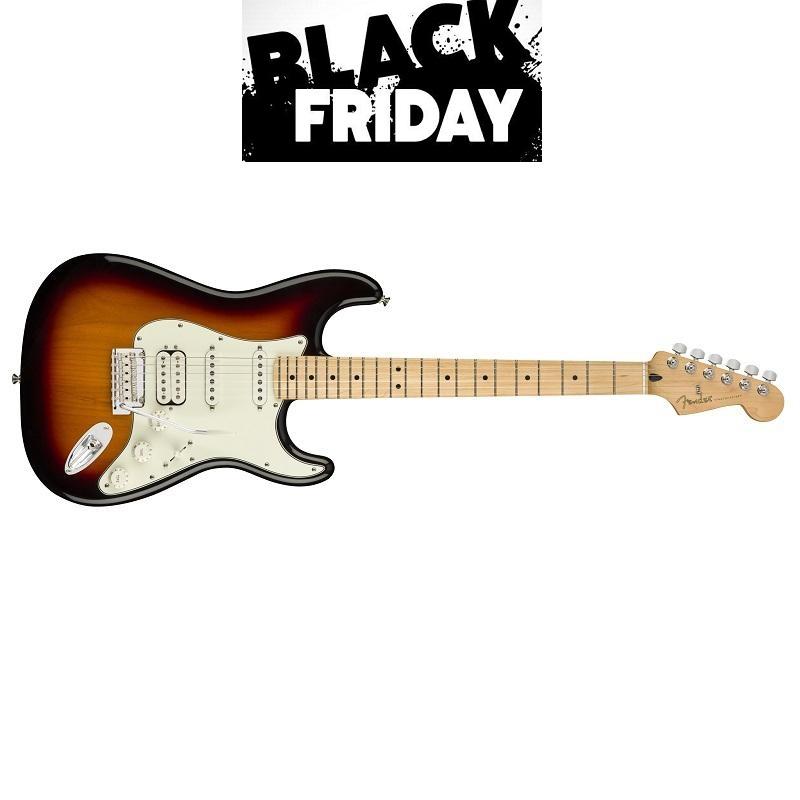 Fender Stratocaster Player HSS MN 3TS 3 Color Sunburst - Black Friday