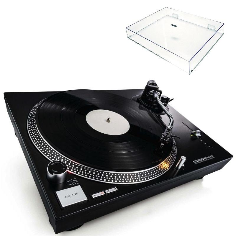 Reloop RP-2000 USB MK2 Giradischi USB a trazione diretta + Reloop Dust Cover