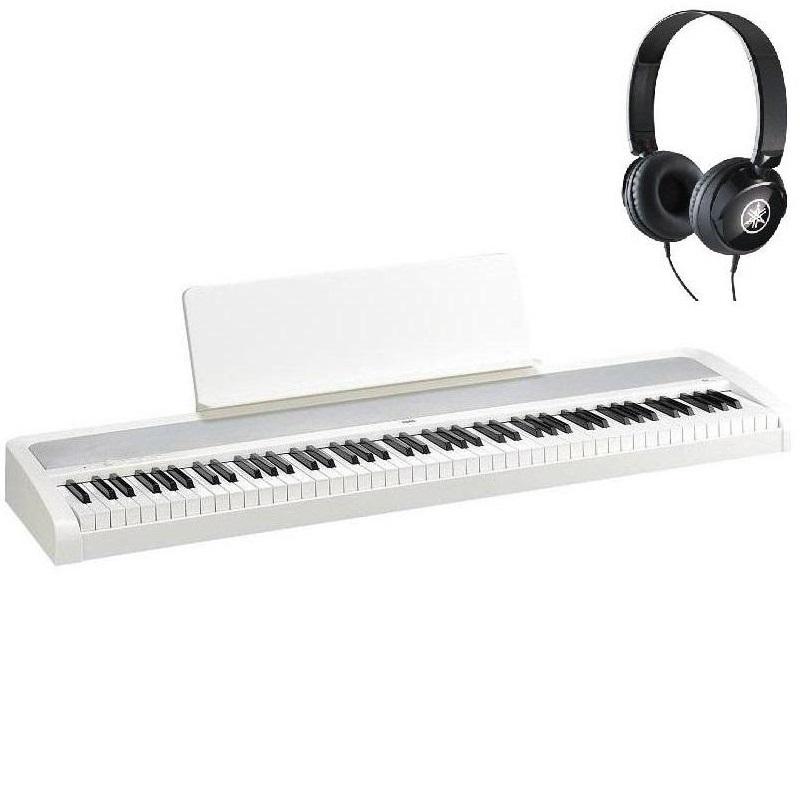 KORG B2 WH Bianco Pianoforte digitale con Cuffie in Omaggio!