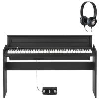 Korg LP180 BK Nero Pianoforte digitale con Cuffie Yamaha HPH50 in omaggio!