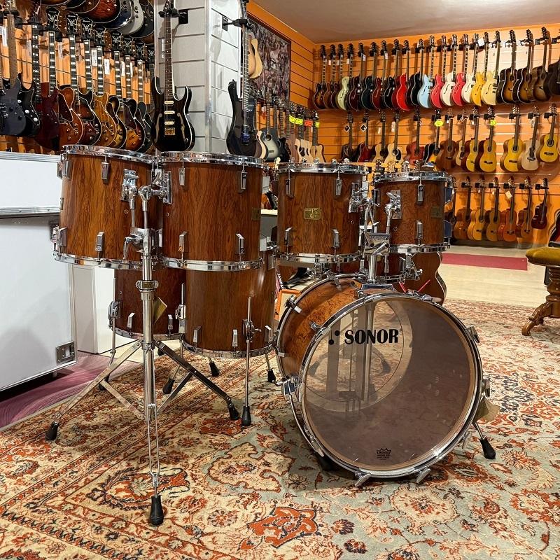Sonor Signature Horst Link 8 pezzi in Bubinga Made in Germany Batteria Acustica