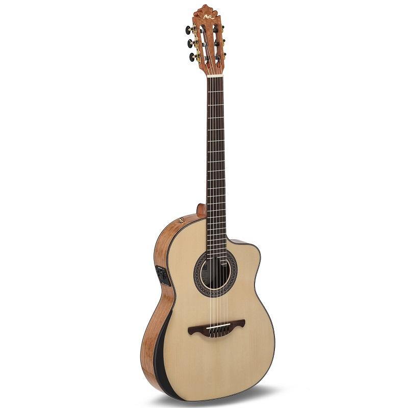 Manuel Rodriguez Superior Estadio ES-CC Highgloss Chitarra Classica Elettrificata