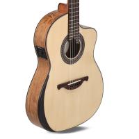 Manuel Rodriguez Superior Estadio ES-CC Highgloss Chitarra Classica Elettrificata_3