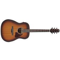 Ibanez AAD54E OMH Open Pore Mahogany Sunburst Chitarra Acustica Elettrificata