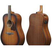Ibanez AAD54E OMH Open Pore Mahogany Sunburst Chitarra Acustica Elettrificata_5