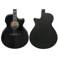 Ibanez AE170 TBK Transparent Black High Gloss Chitarra Acustica Elettrificata_3