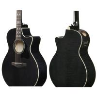 Ibanez AE170 TBK Transparent Black High Gloss Chitarra Acustica Elettrificata_4