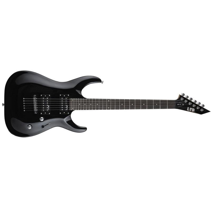 ESP Ltd MH-10 Black con Borsa Chitarra Elettrica