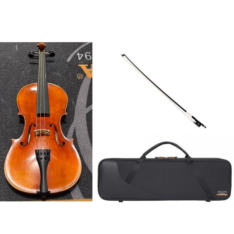 Gewa Maestro 6 Violino 4/4 con Archetto in Carbonio e Custodia Bam