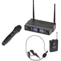 Soundsation WF-D290HP MKII-A2 Radiomicrofono UHF Digitale Doppio - Banda A2 (606-613.5MHz)