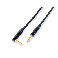Soundsation WM-ICPJJ3 Cavo strumenti sbilanciato Wiremaster 6.3mm Jack MONO - 6.3mm Jack MONO angolato / 3mt