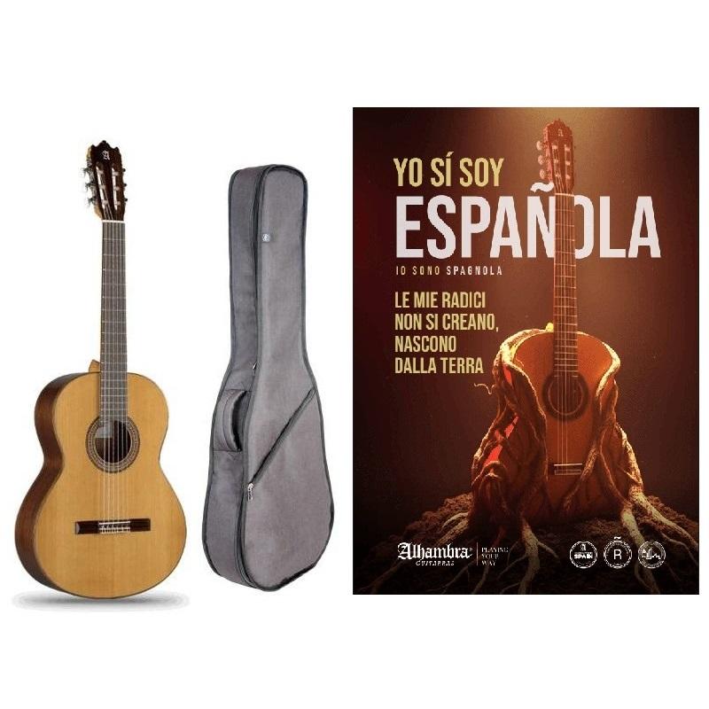 Alhambra 3C con Custodia Imbottita 15mm Black Chitarra Classica NUOVO ARRIVO!