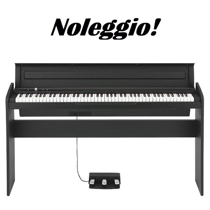 KORG LP180 BK Nero Pianoforte digitale NOLEGGIO
