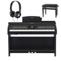 Yamaha CVP701B Black Clavinova Pianoforte Digitale con Panca e cuffia YAMAHA