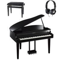 Yamaha CLP765GP BK Polished Black Pianoforte Digitale + Panca e cuffia YAMAHA