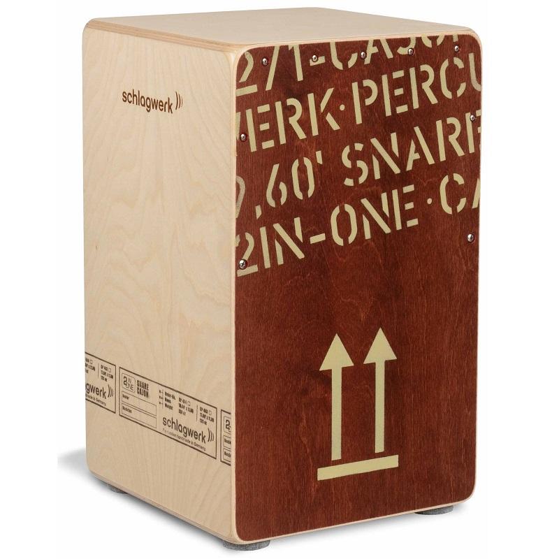 Schlagwerk CP404 RED  2inOne Snare Cajon Red Edition Large Cajon