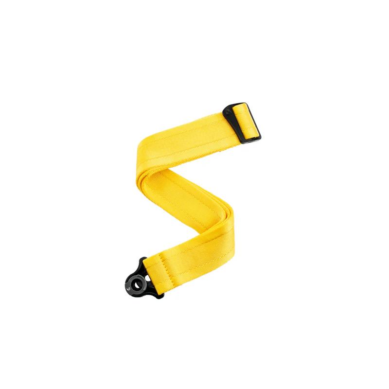 D'Addario 50BAL07 Auto Lock Strap Mellow Yellow Tracolla