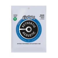 Martin MA500 10-47 Phosphor Bronze Authentic SP Extra Light Corde per chitarra acustica 12 Corde