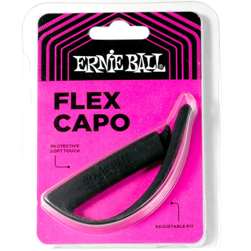 Ernie Ball 9645 Flex Capo Black Capotasto per chitarra elettrica