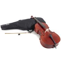 Gewa Set Violoncello 4/4 EW Dark Red Brown Setup Tedesco in Workshop Gewa